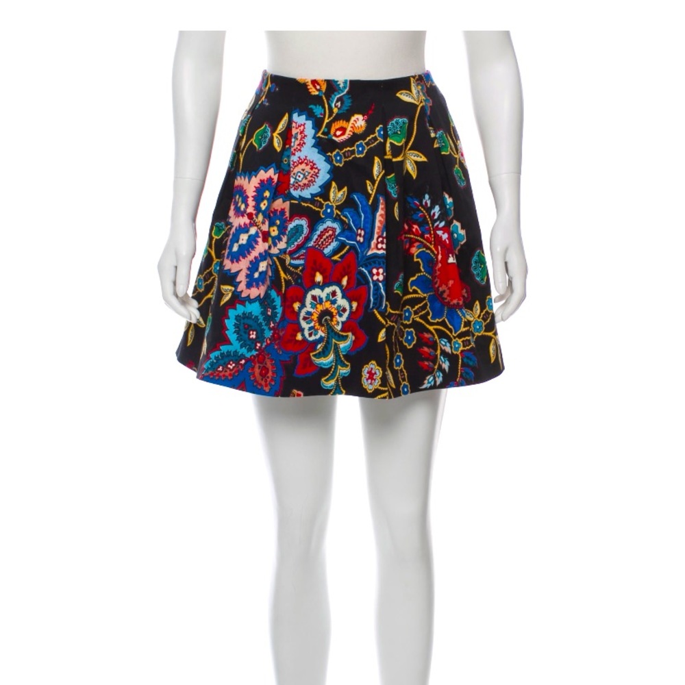 Alice + Olivia Printed Miniskirt